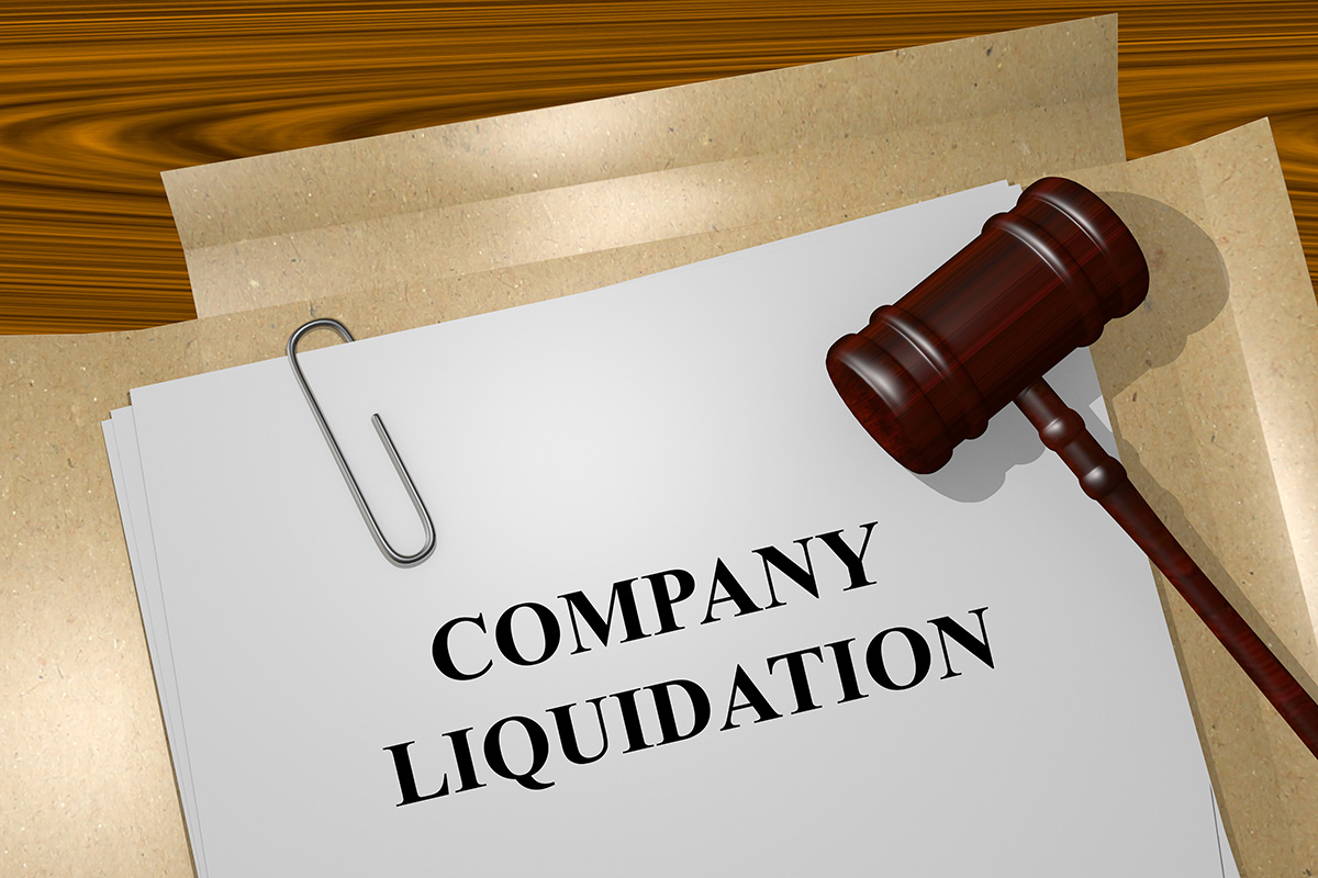 liquidation of company